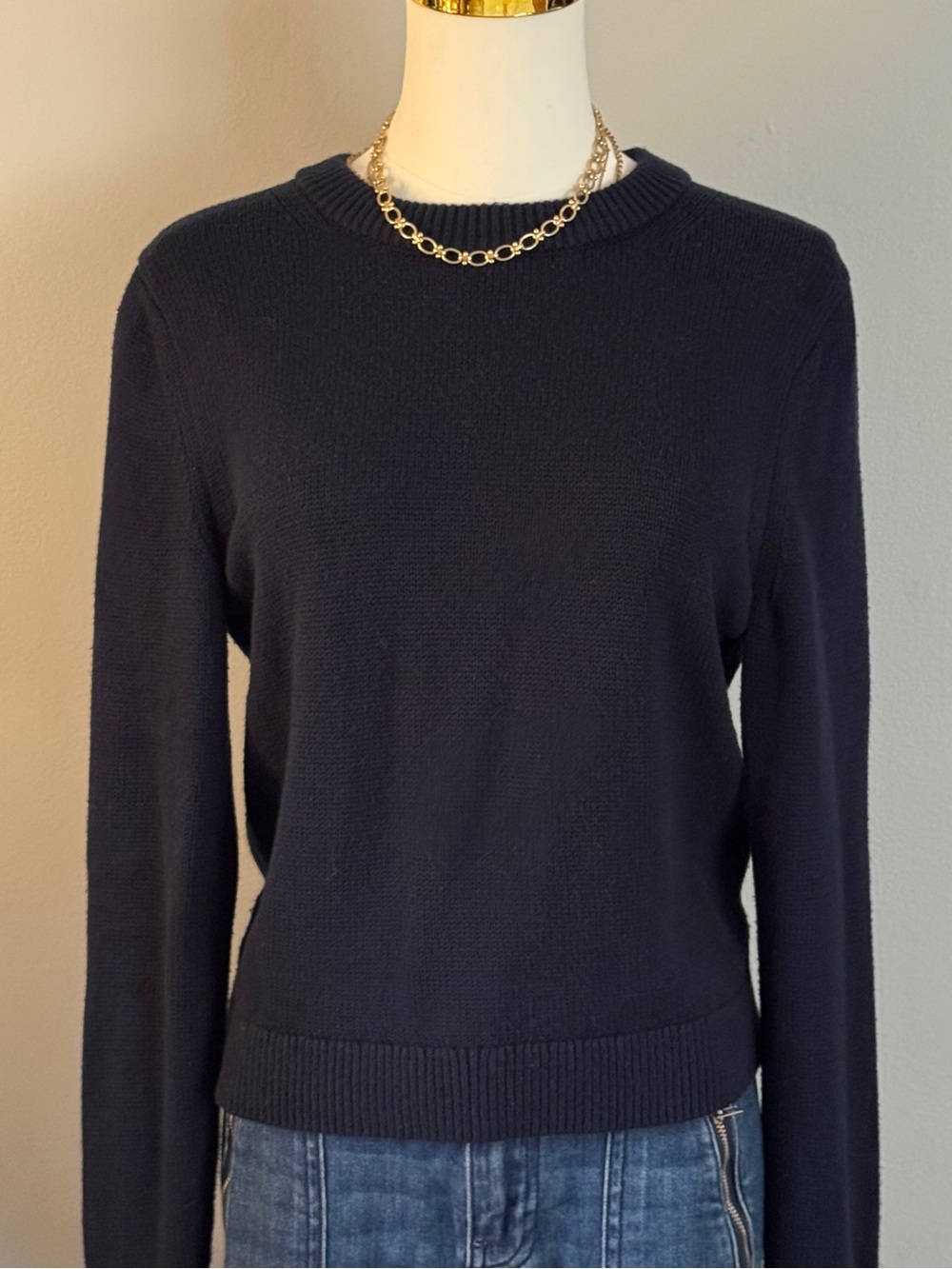 Banana Republic Navy Crewneck Sweater